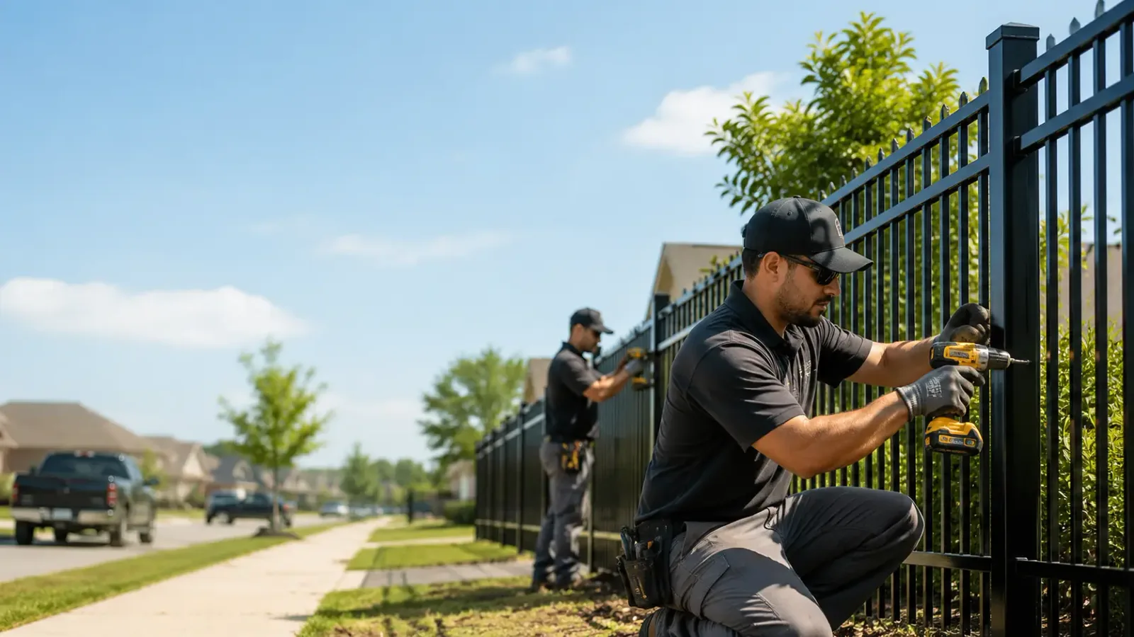 Metal Fence Installation in Jefferson, OH
